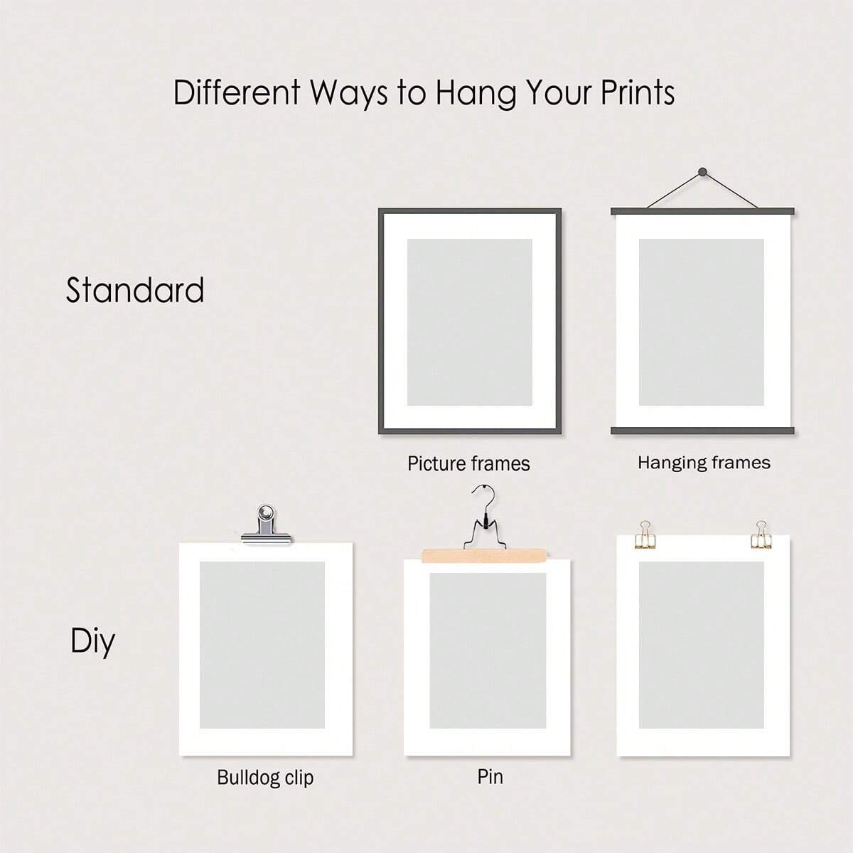 4/5/6pcs Custom Canvas Printin - Pet Portrait Custom ulasan dan harga
