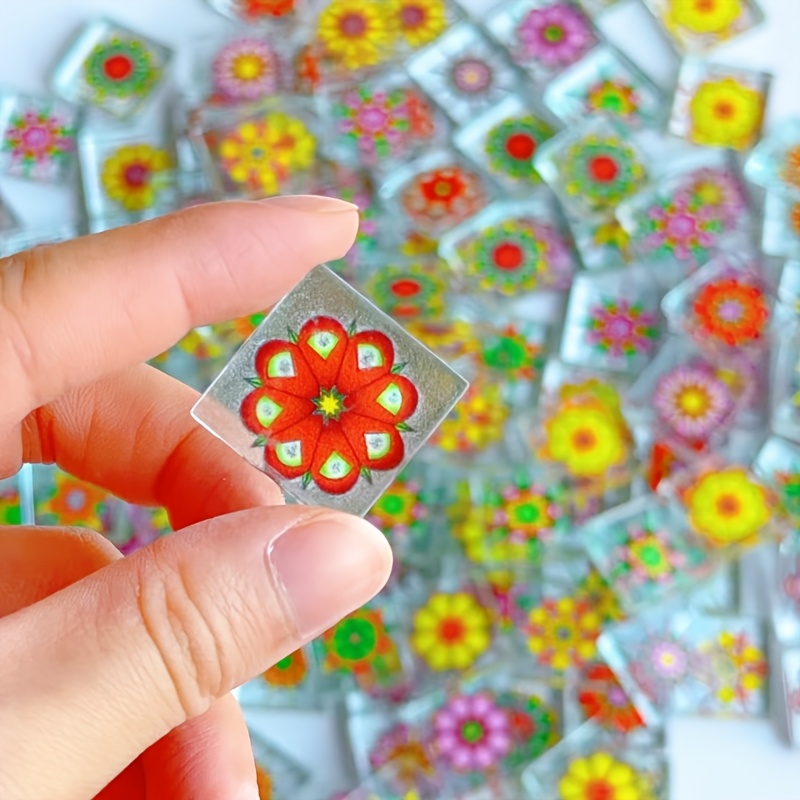 100/200g Transparent Glass Mos - Photo Mosaic Print ulasan dan harga