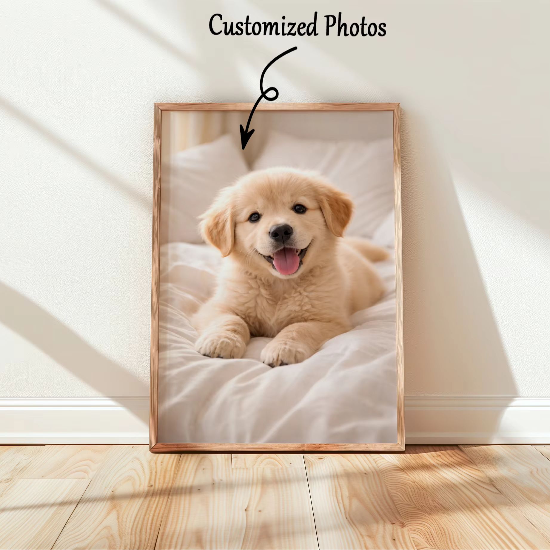 Custom Photo Canvas Print, Per - Pet Portrait Custom ulasan dan harga
