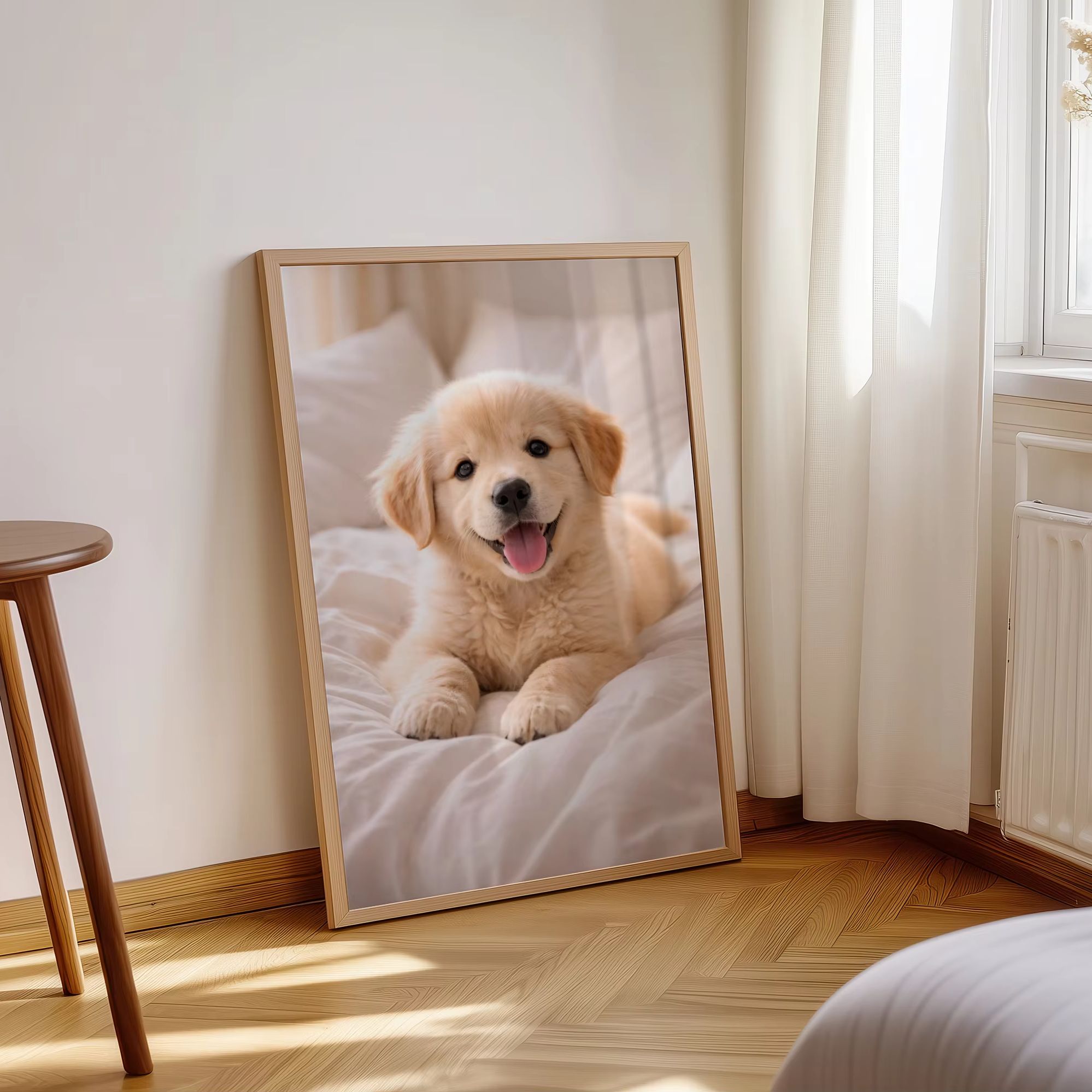 Custom Photo Canvas Print, Per - Pet Portrait Custom ulasan dan harga