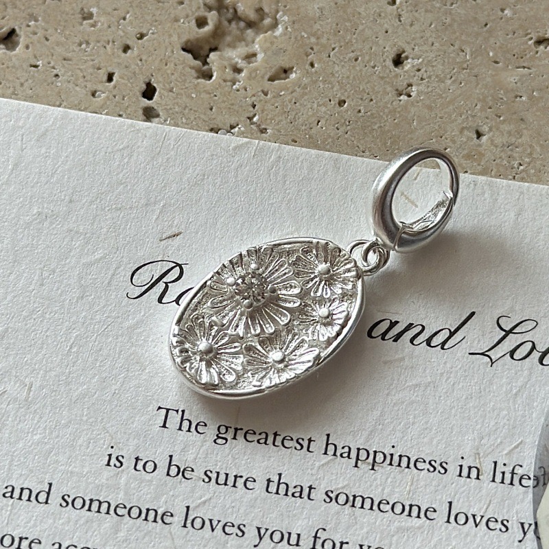 S925 Sterling Silver Necklaces - Birth Flower Necklace ulasan dan harga